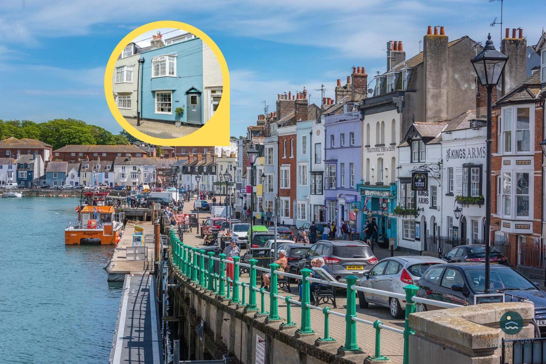 Cobb Cottage - Harbourside Permit Parking Weymouth Luaran gambar
